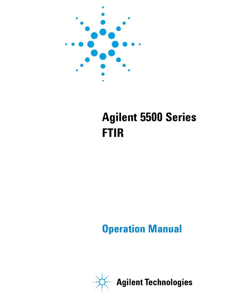 Agilent Technologies 5500t User manual