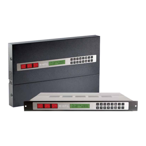 Sapling NTP 8000 Series User manual