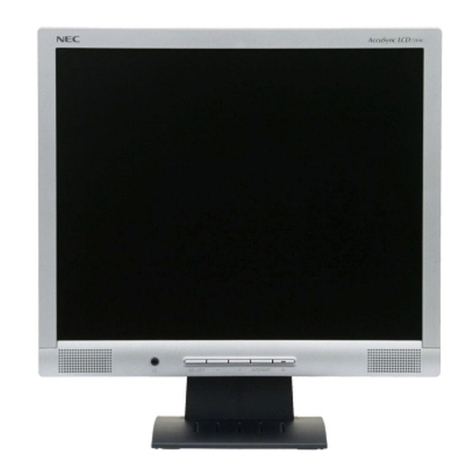 NEC AccuSync LCD72VM User manual
