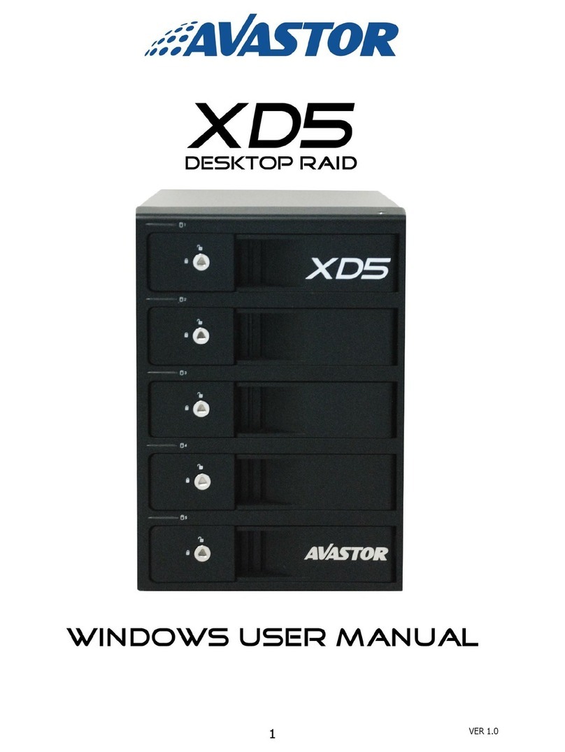 Avastor XD5 user manual