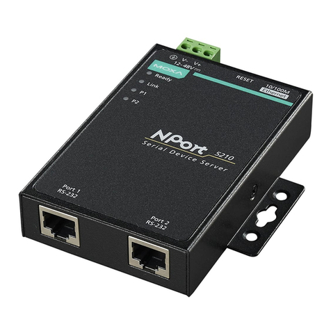 Moxa Technologies NPort 5210 User manual