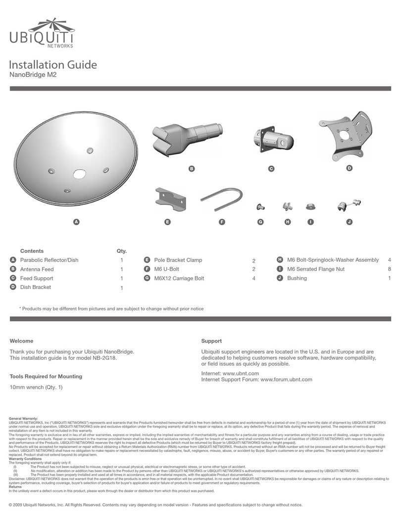 Ubiquiti NB?2G18 User manual