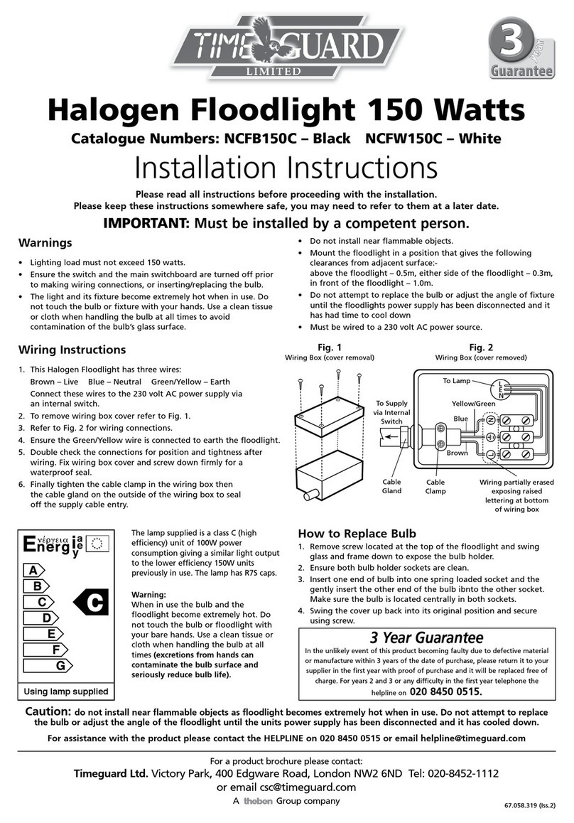 Timeguard NCFB150C User manual