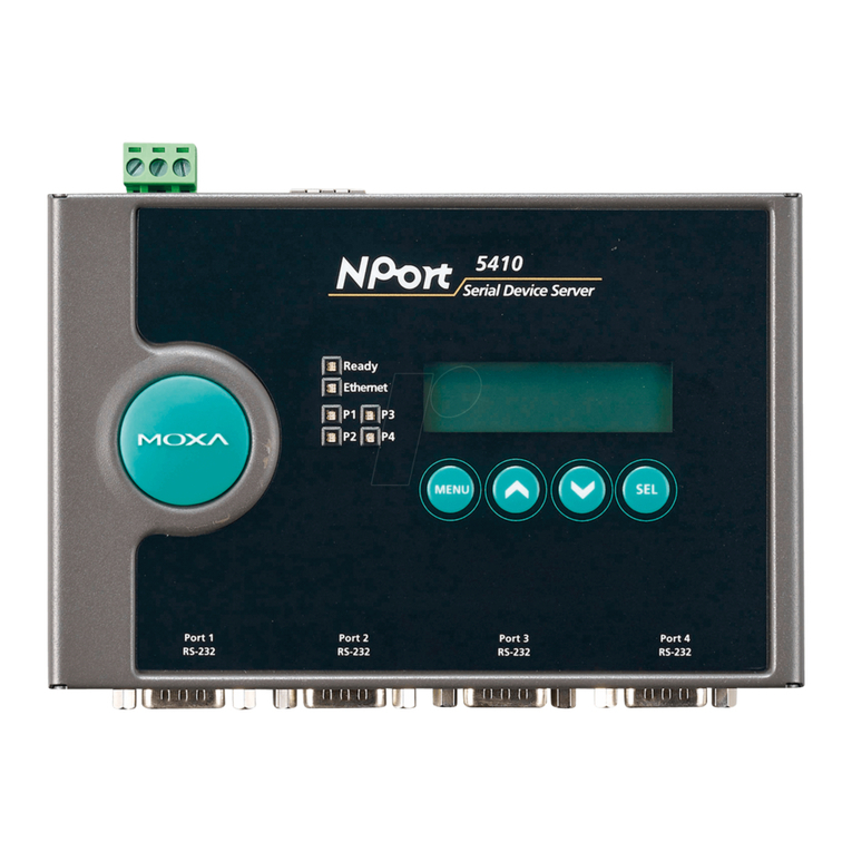 Moxa Technologies NPort 5410 User manual