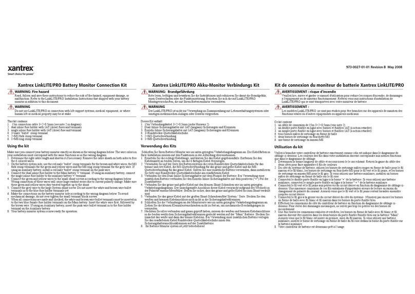 Xantrex LinkLITE installation instructions