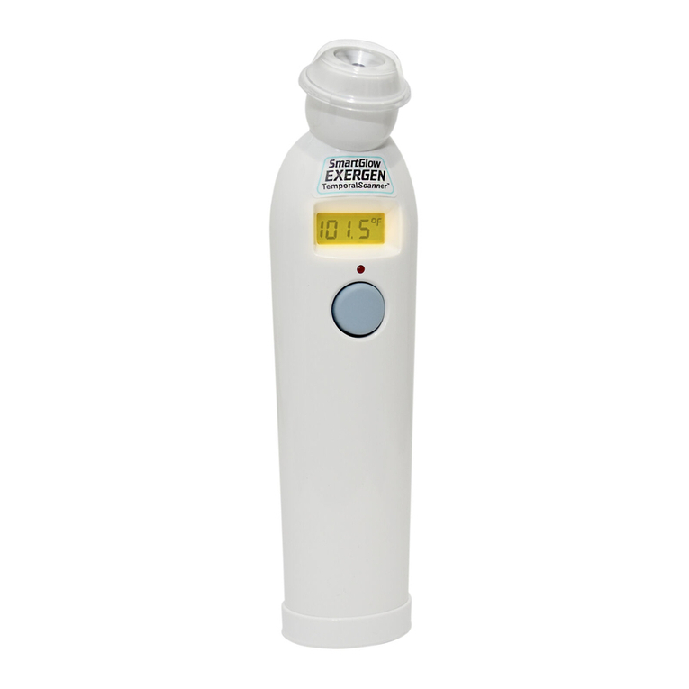 Exergen TAT-2000C/SmartGlow User manual