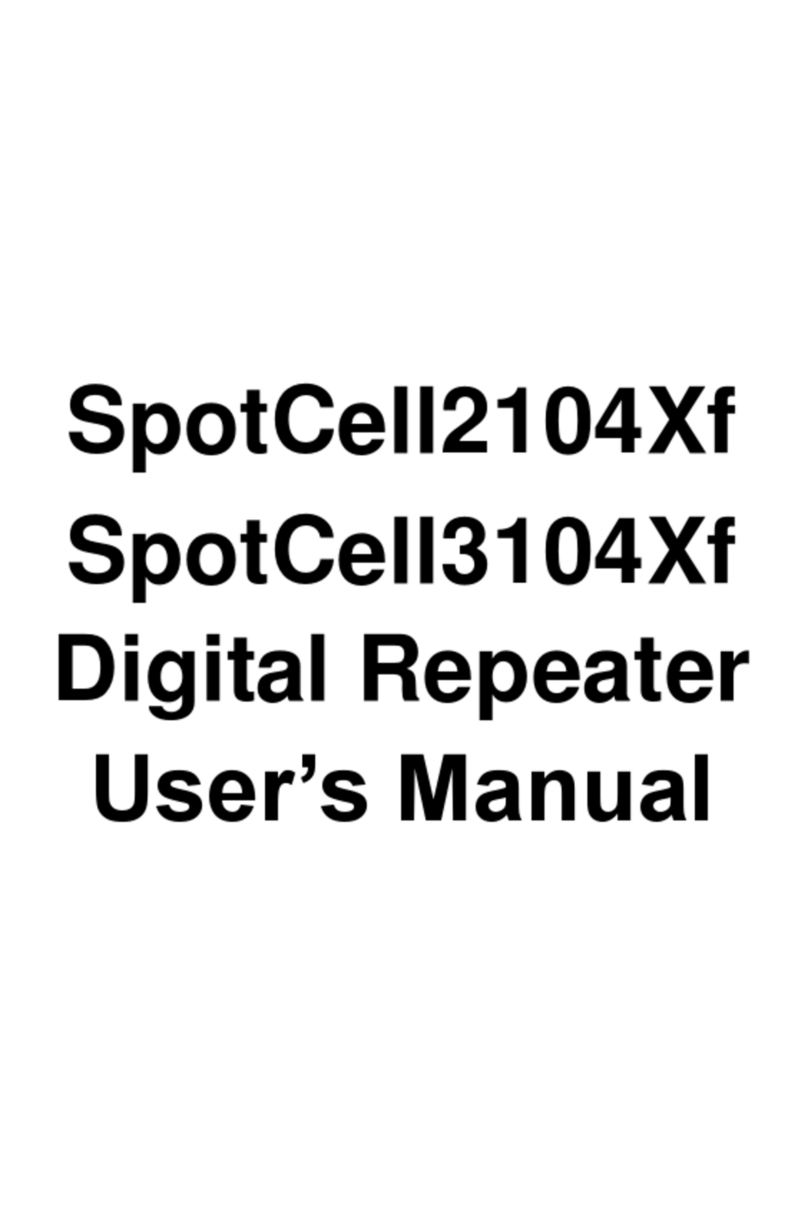 Spotwave SpotCell2104Xf user manual Spotwave SpotCell2104Xf user manual
