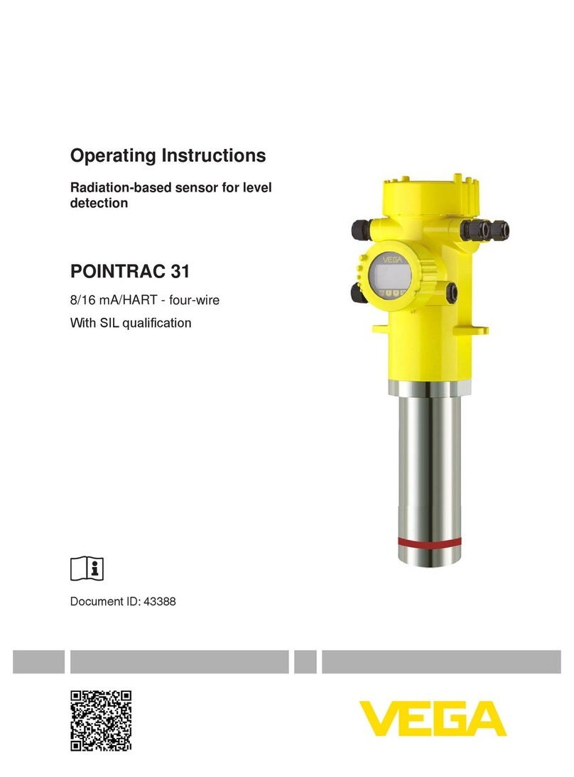 Vega POINTRAC 31 User manual
