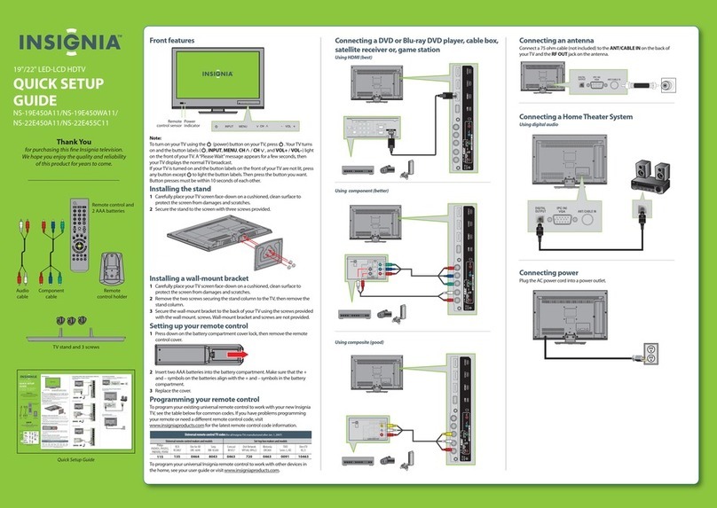 Insignia NS-19E450A11 User manual