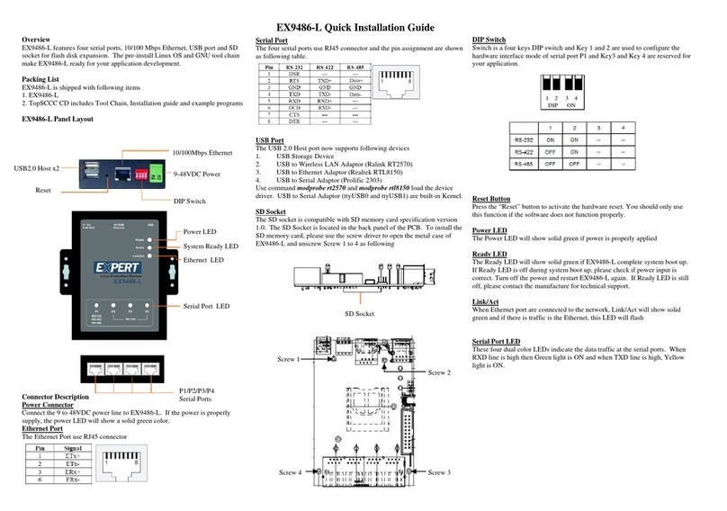 Expert EX9486-L User manual