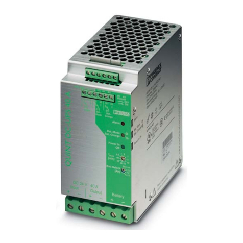 Phoenix Contact QUINT-DC-UPS/24DC/40 manual
