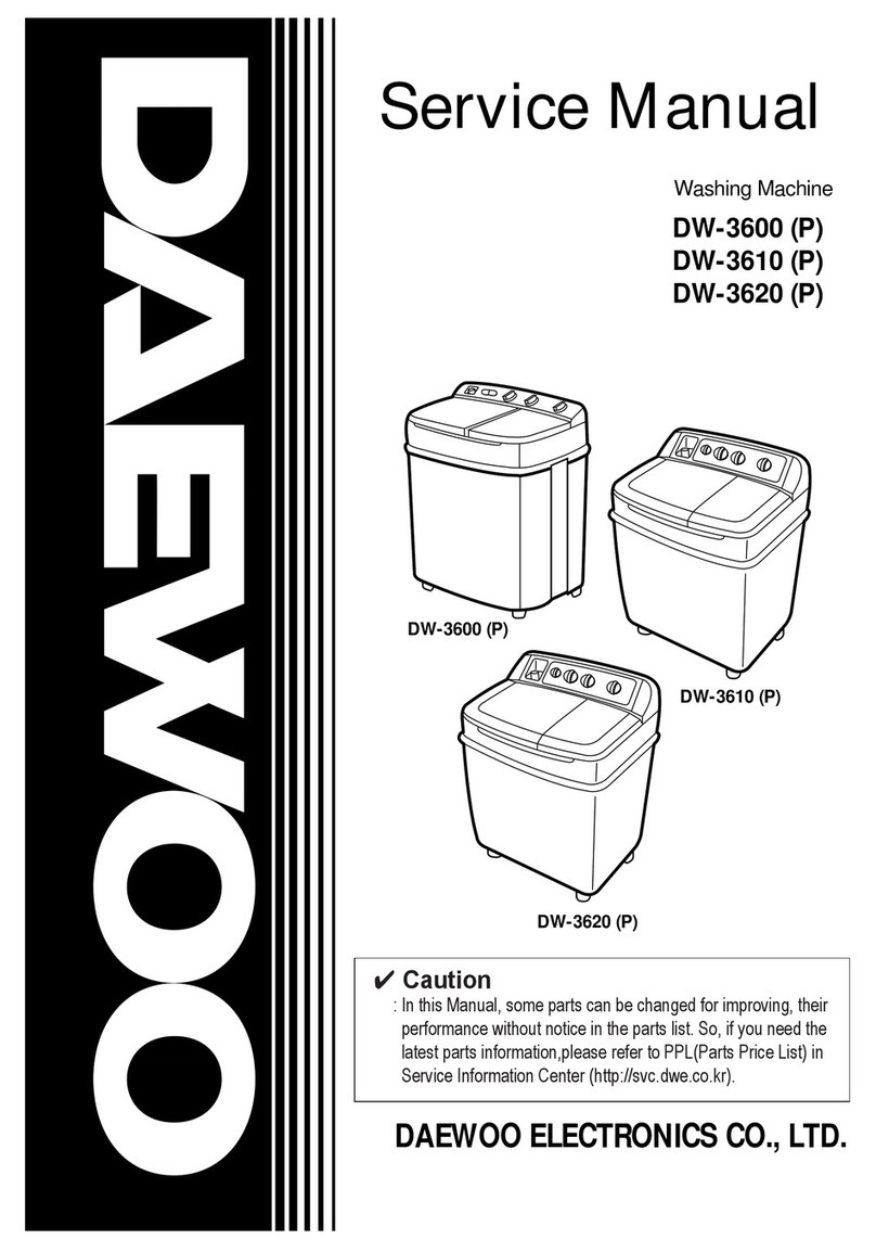 Daewoo DW-3610 User manual