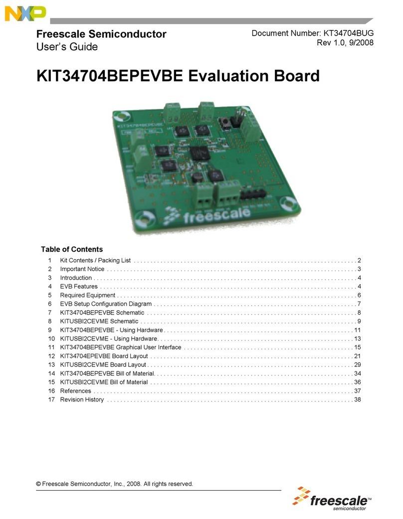 NXP Semiconductors KIT34704BEPEVBE user guide