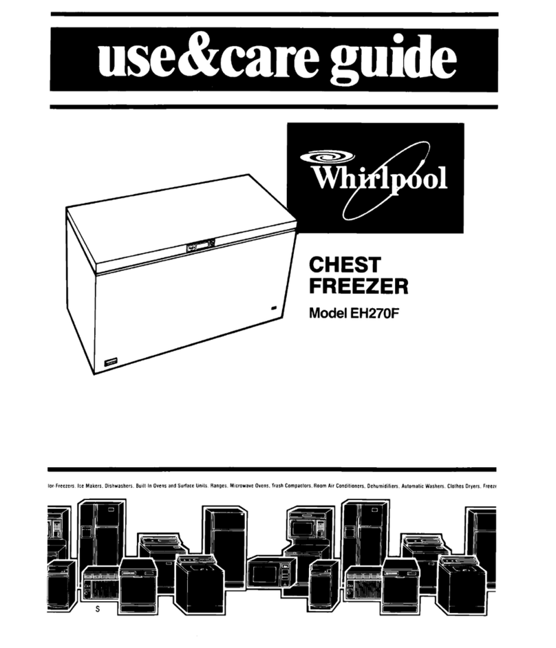 Whirlpool EH270F Use & care guide