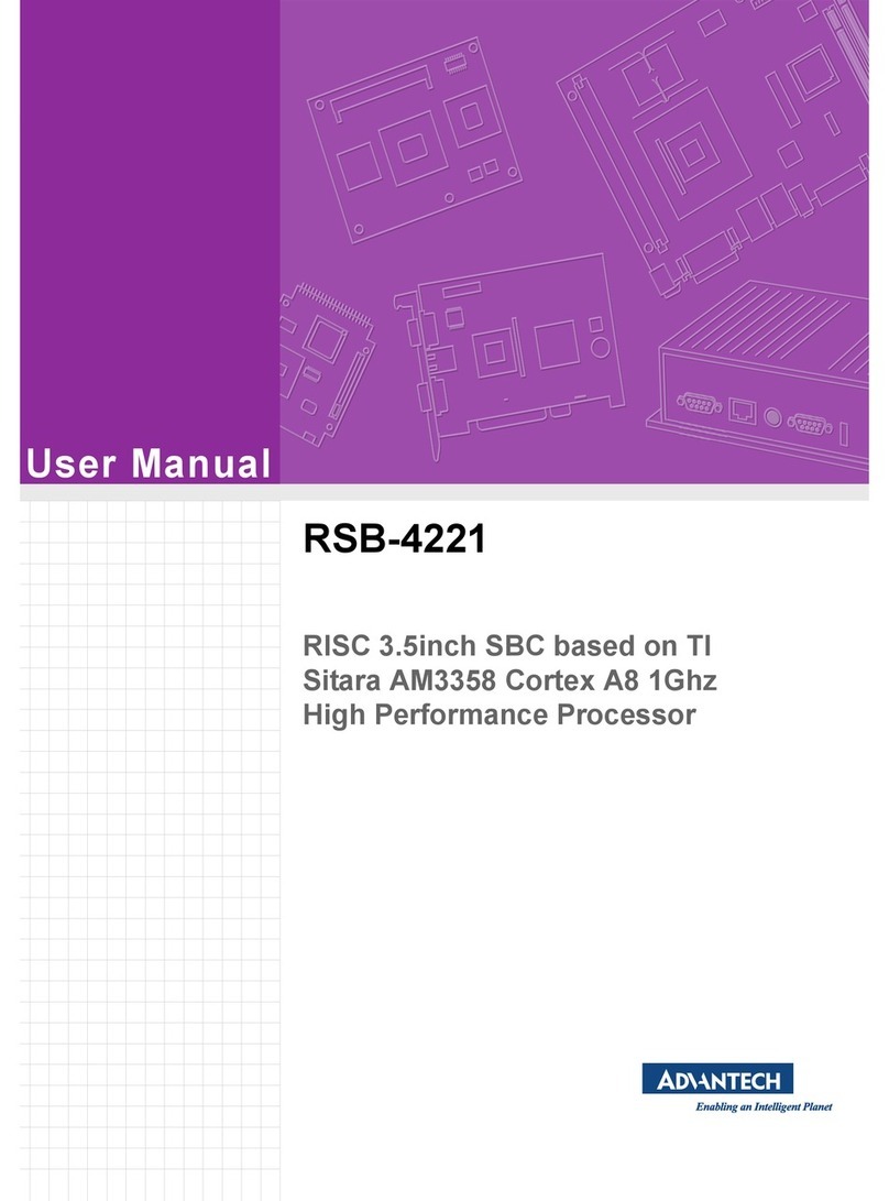 Advantech RSB-4221 user manual