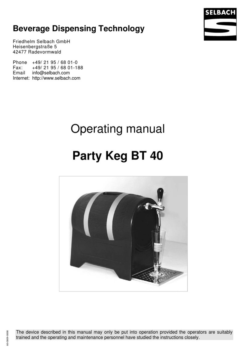 Selbach BT 40 operating manual