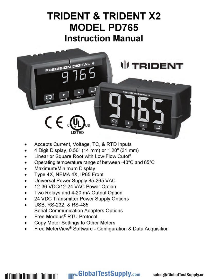 Trident PD765-6R0-00 instruction manual