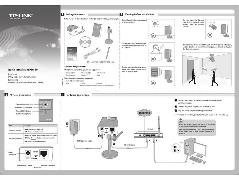 TP-Link TL-SC3130G User manual TP-Link TL-SC3130G User manual