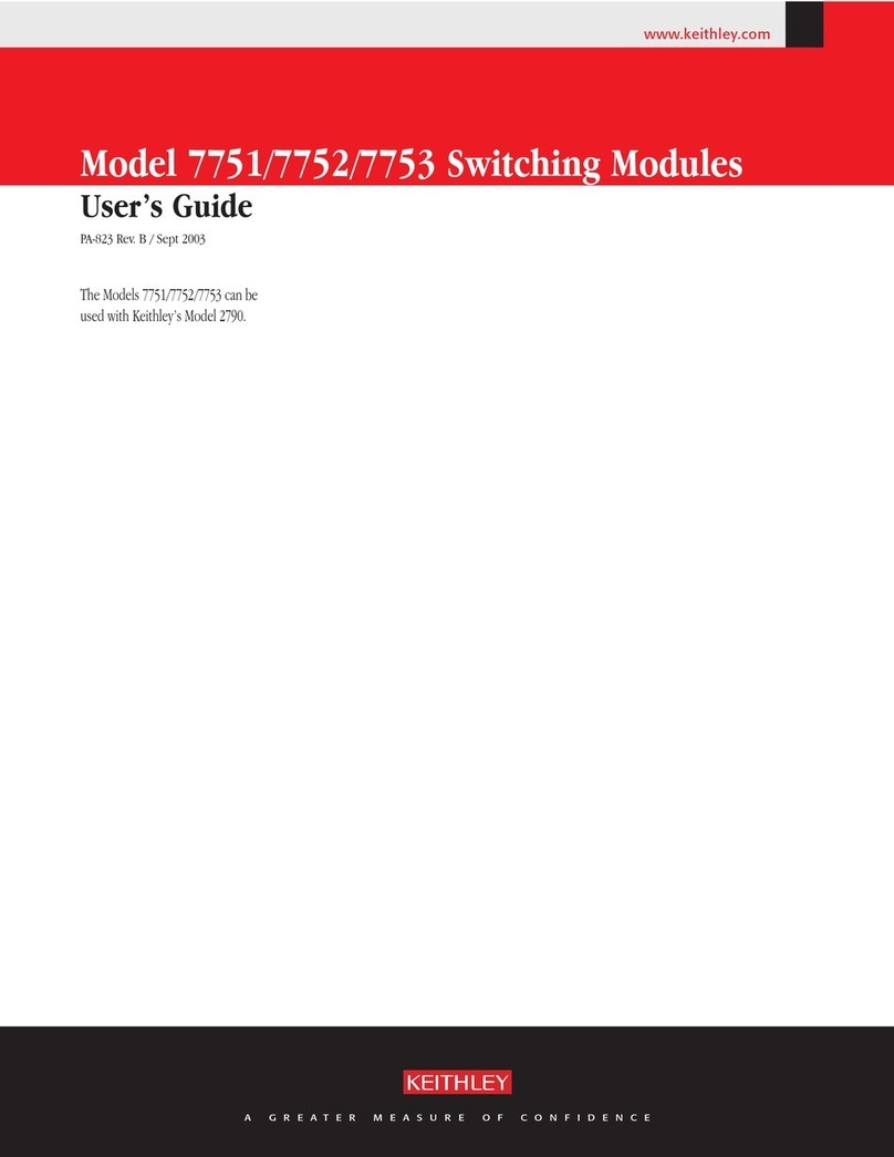Keithley 7752 user guide