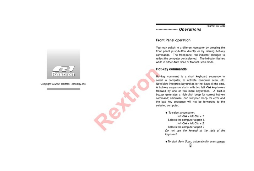 Rextron NAVAVIEW KNV102 user guide