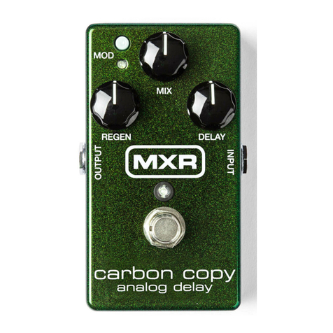 mxr M169 Carbon Copy user guide