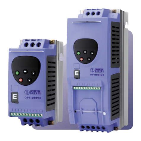 Invertek OPTIDRIVE E1 user guide