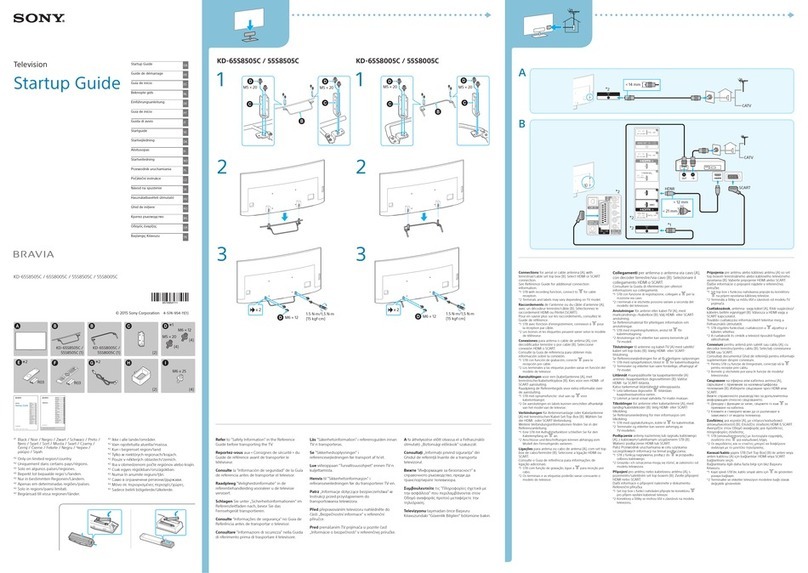 Sony Bravia KD-65S8505C User guide