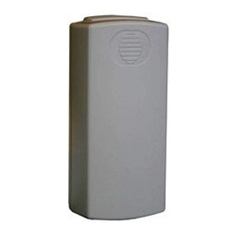 Inovonics Frequency Agile FA210 installation manual