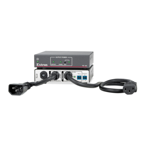 Extron electronics PC 101 User manual