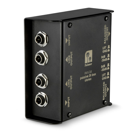 Palmer PAN 04 user guide