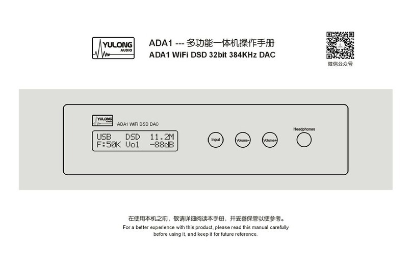 Yulong ADA1 user manual