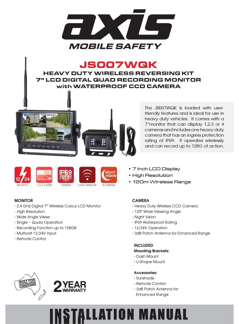 Axis JS007WQK installation manual