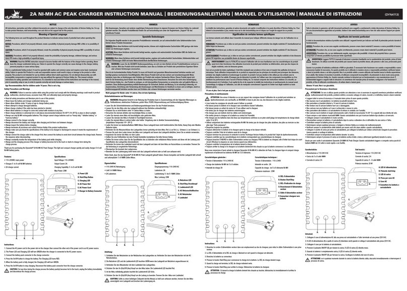 Horizon Hobby DYN4113 instruction manual