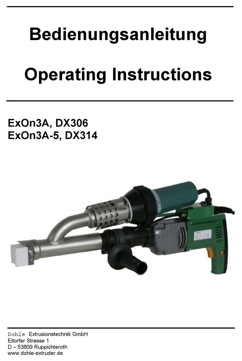 Dohle ExOn3A operating instructions
