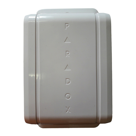 Paradox NV780MX User manual