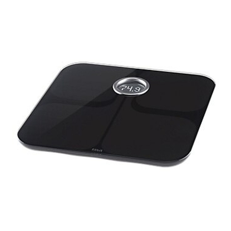 Fitbit Zip Aria Wi-Fi Smart Scale User manual