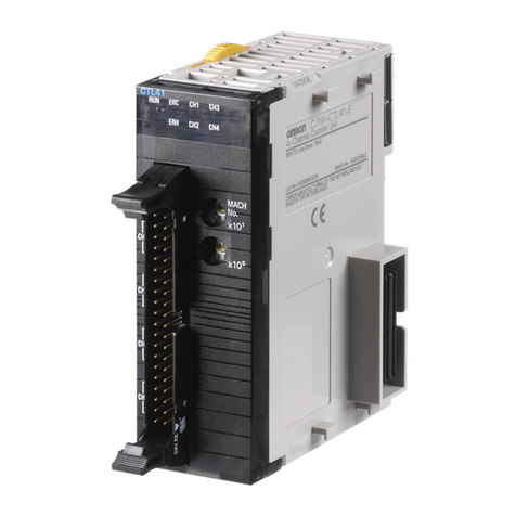 Omron CJ1W-CTL41-E Installation manual Omron CJ1W-CTL41-E Installation manual