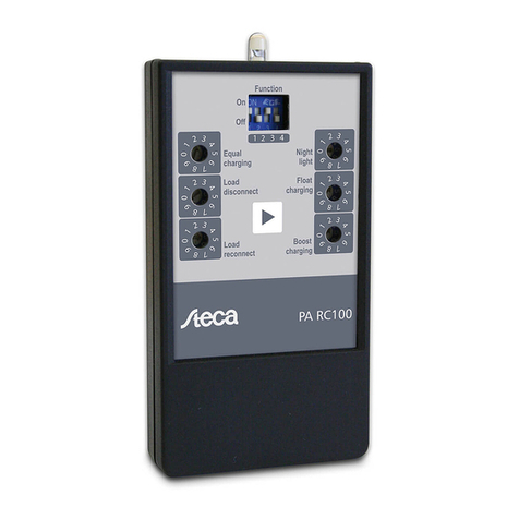 Steca PA RC100 user manual Steca PA RC100 user manual