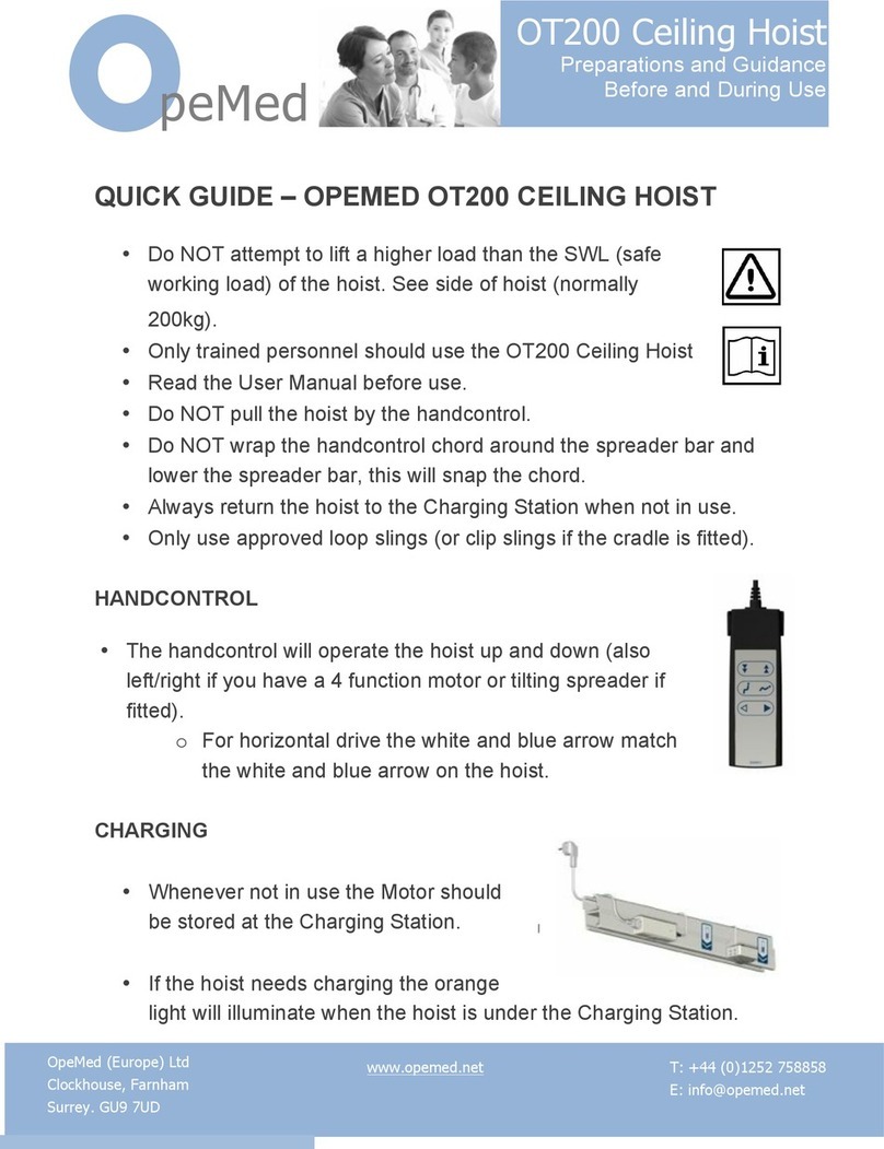 OpeMed OT200 user guide