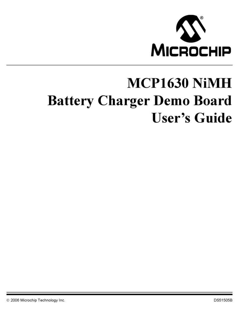 Microchip Technology MCP1630 NiMH User manual