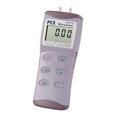 PCE Instruments PCE-P05 User manual