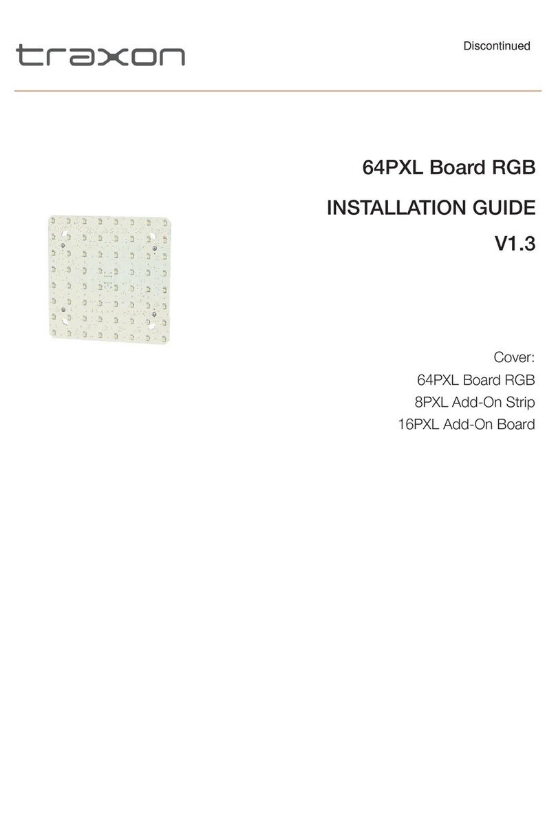 Traxon 64PXL User manual