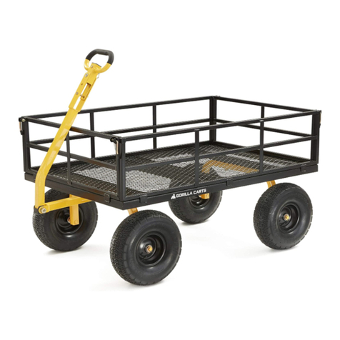 Gorilla Carts GOR1400-COM User manual