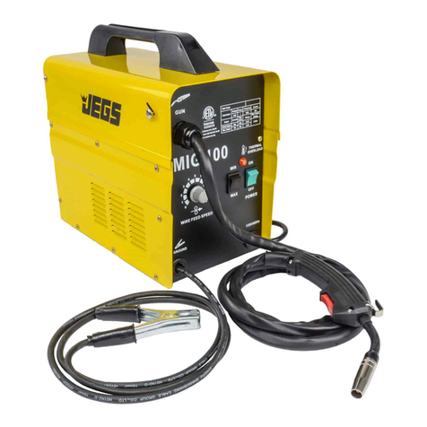Jegs MIG100 Installation instructions and operators manual Jegs MIG100 Installation instructions and operators manual