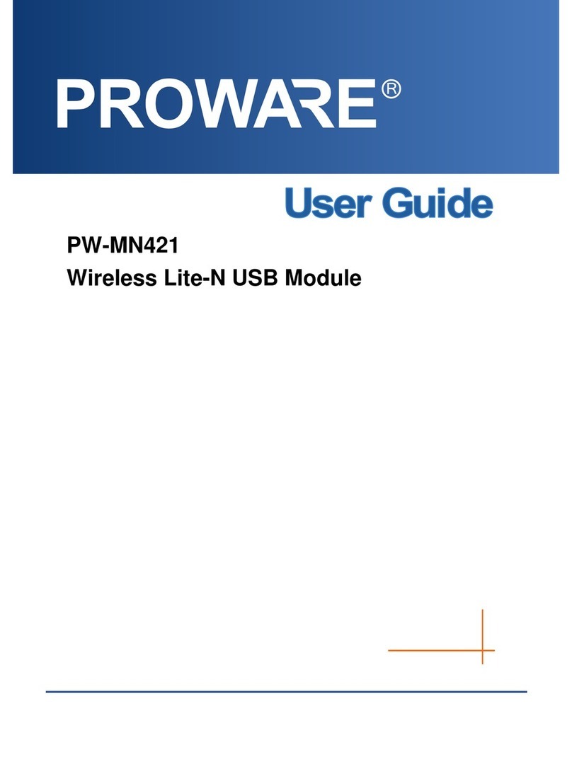 Proware PW-MN421 user guide