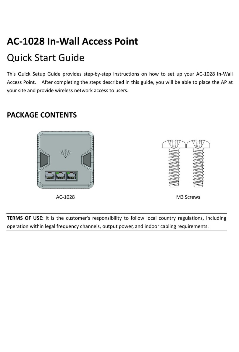 Zcom AC-1028 quick start guide