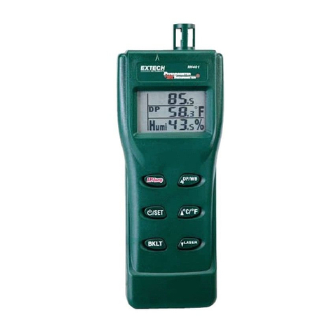 Extech Instruments RH401 user guide
