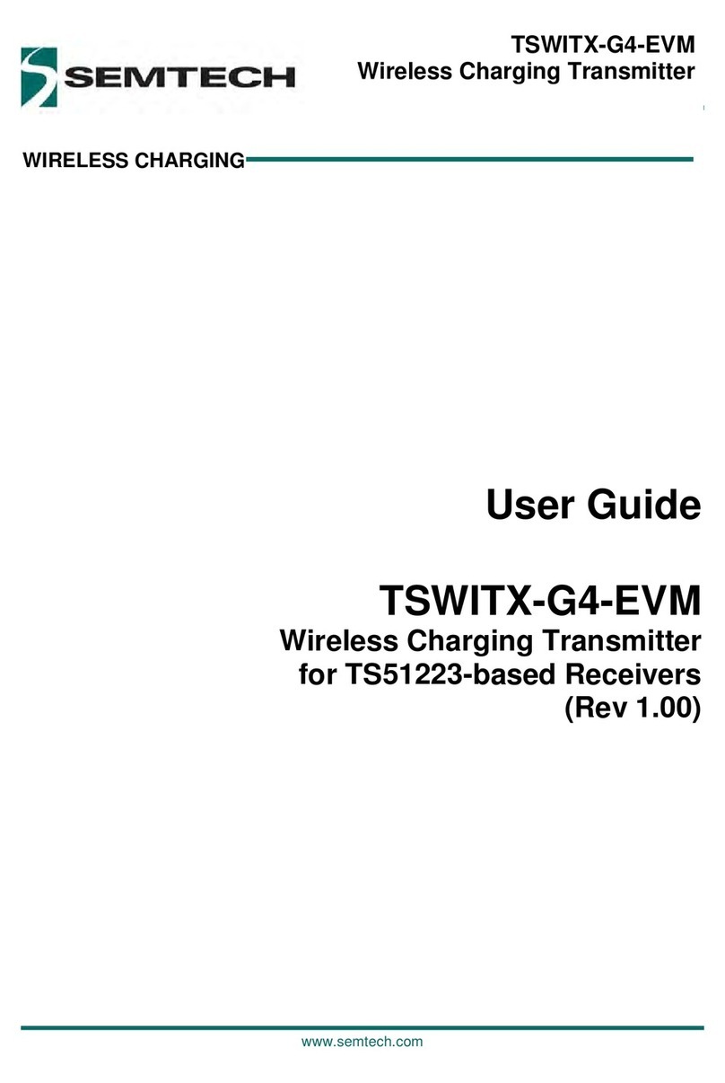 Semtech TSWITX-G4-EVM User manual