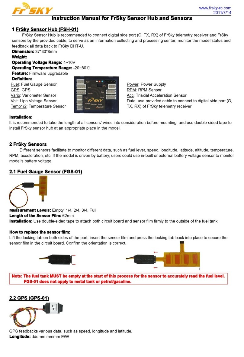 FrSky FSH-01 instruction manual