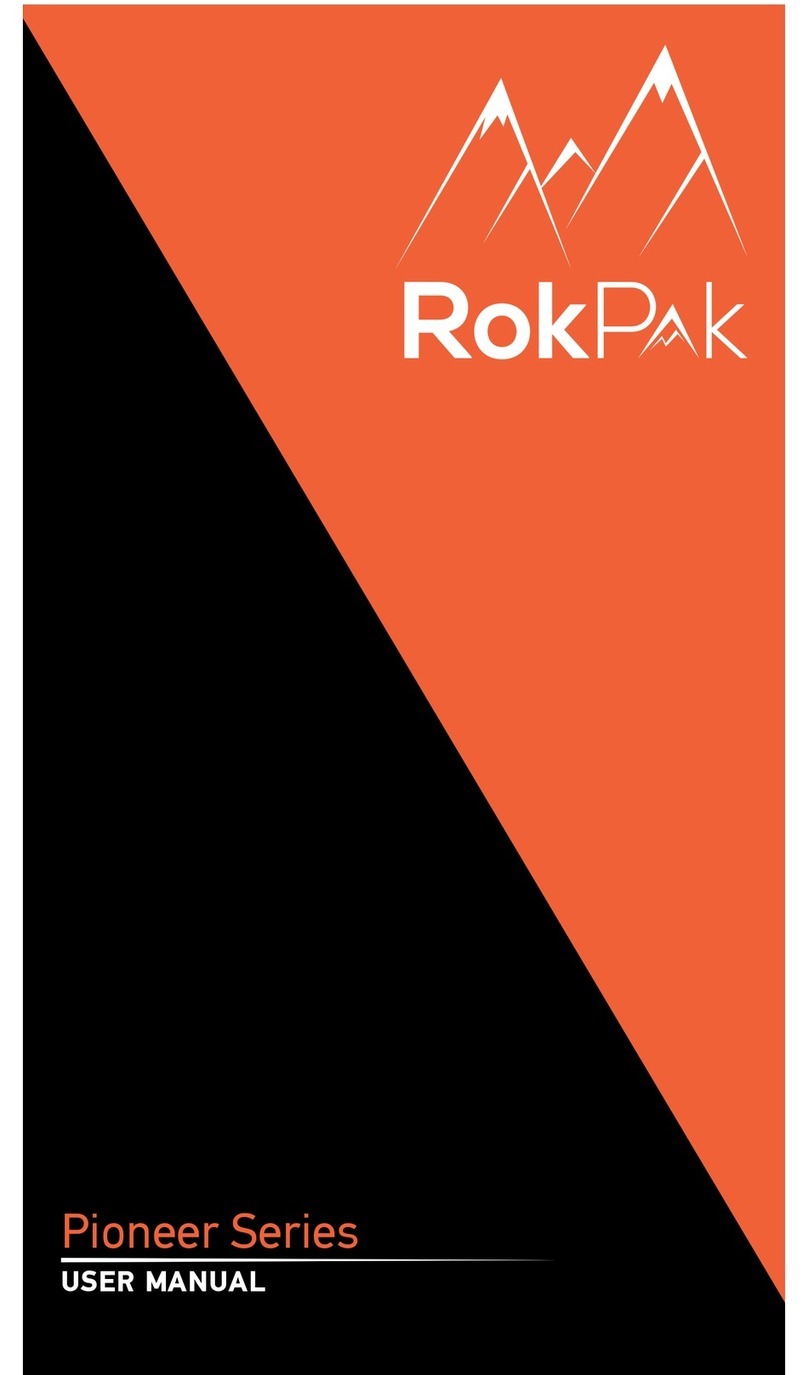 RokPak Pioneer Series user manual